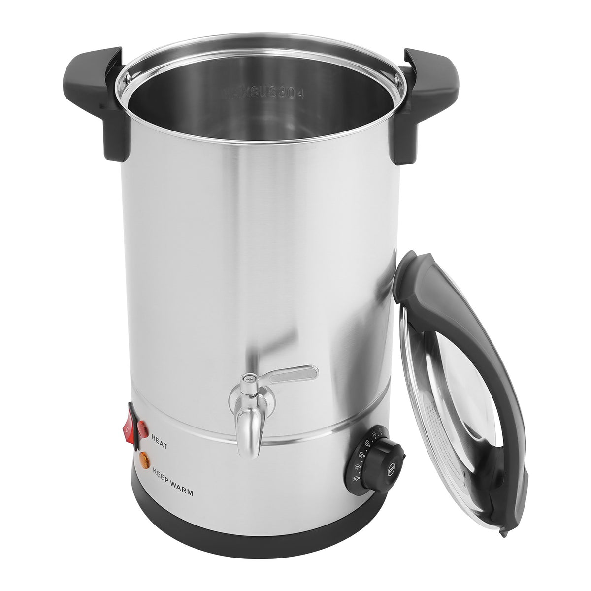 8L Electric Wax Melter Warmer - 1200W Stainless Steel Candle Making Oven