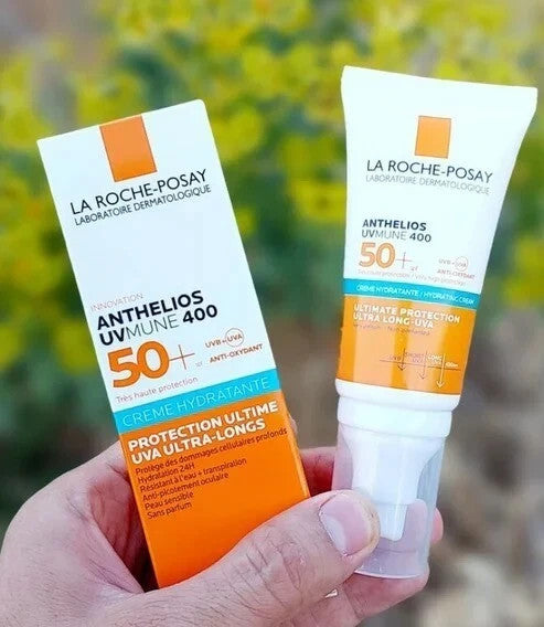 SPF 50+ Moisturizing Sunscreen Cream with Hydrating Formula - 50ML