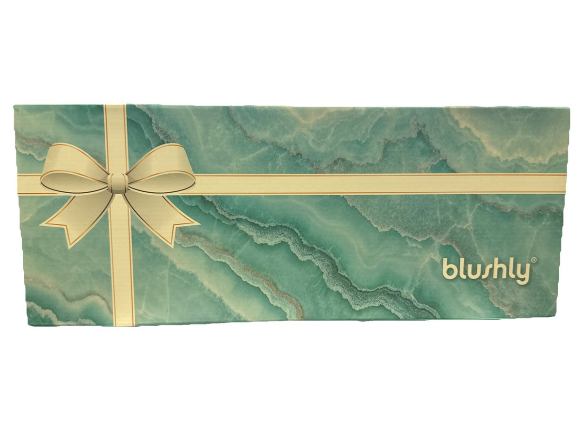 Body Cleansing & Exfoliating Brush Set with Heads & Gift Box - Aqua