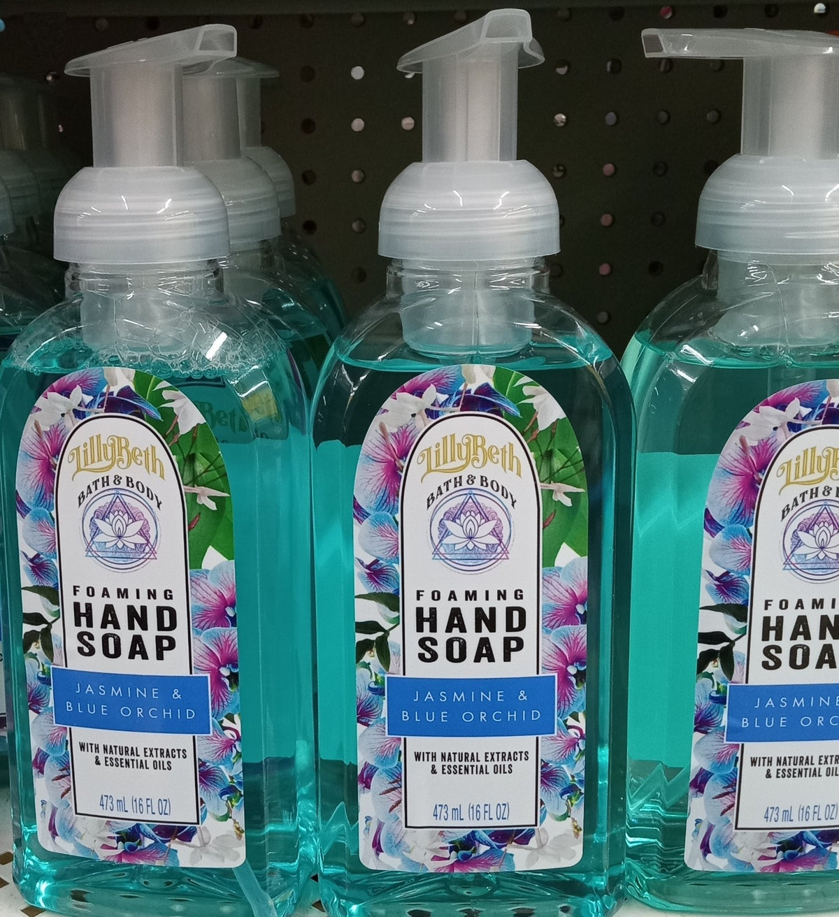4 Pack Foaming Hand Soap with Natural Extracts and Essential Oils - 16 Oz