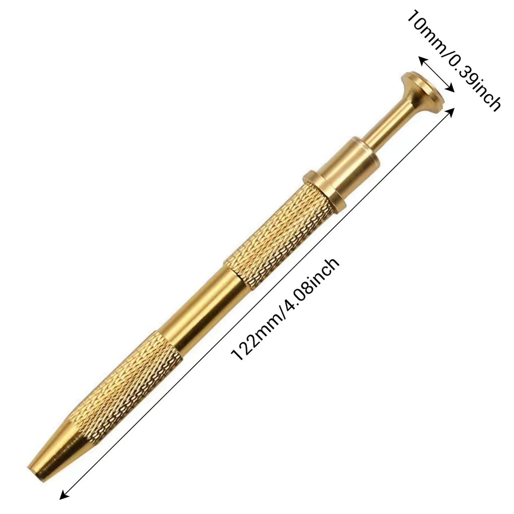 4-Claw Aluminum Grabber Tool for Jewelry, PCB & Tiny Parts—Rhinestone Claw Tweezers