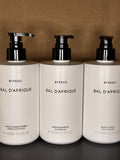 BYREDO BAL D'AFRIQUE Shower Set - Shampoo, Conditioner & Body Wash 3 Bottles