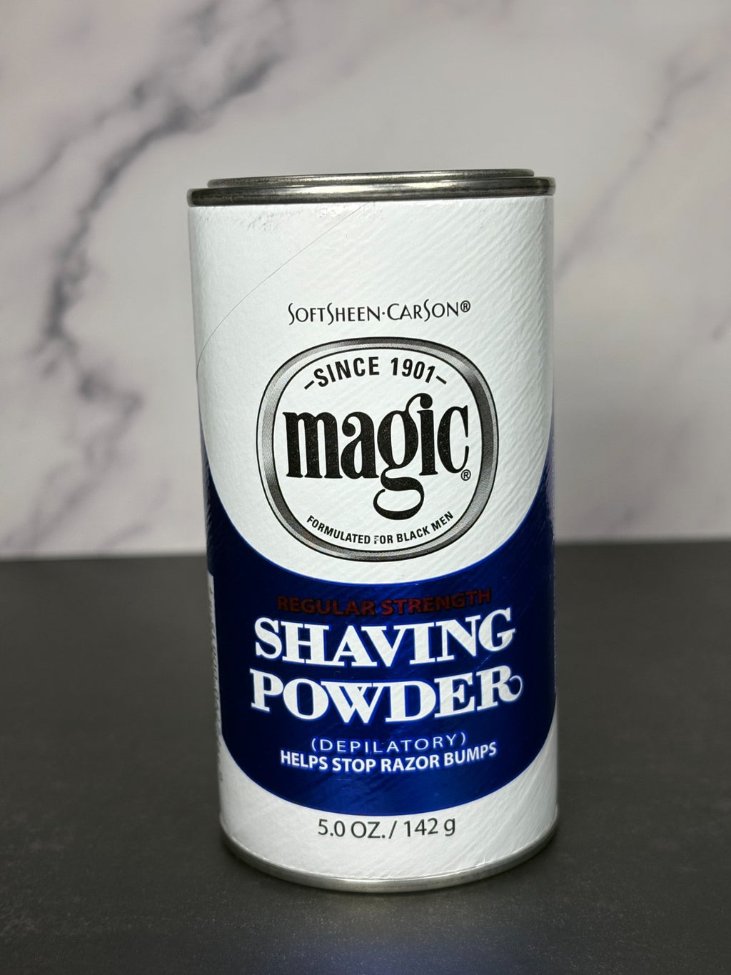 Blue Shaving Powder 5 Oz Regular Strength Hair Removal Depilatory