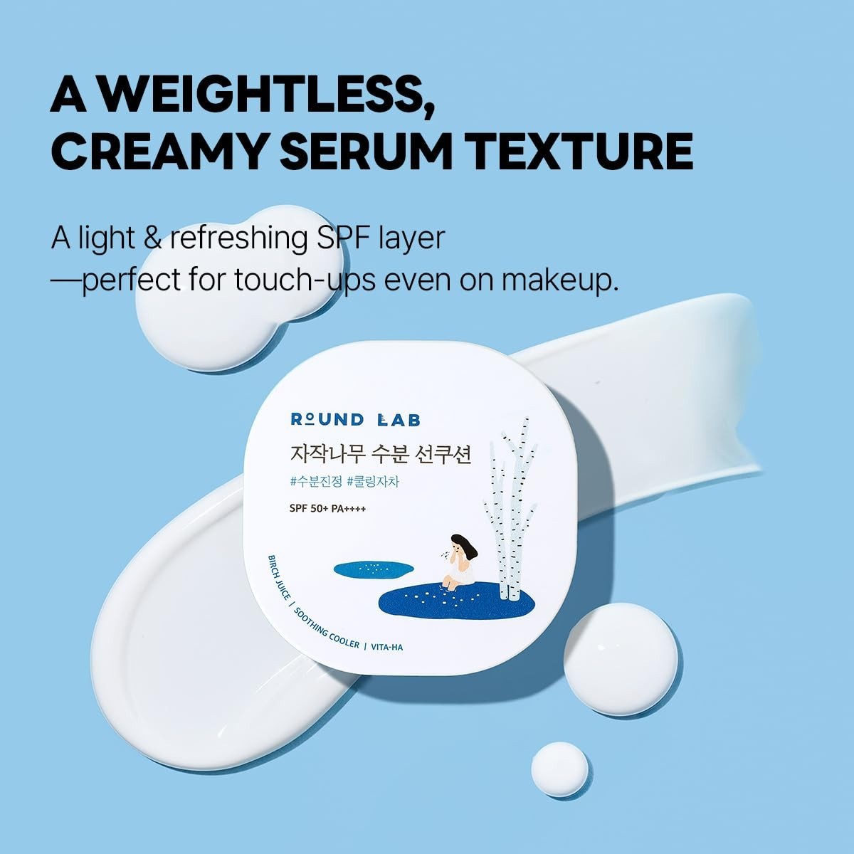 Sun Cushion SPF 50+ Moisturizing Sun Protection Compact 15g