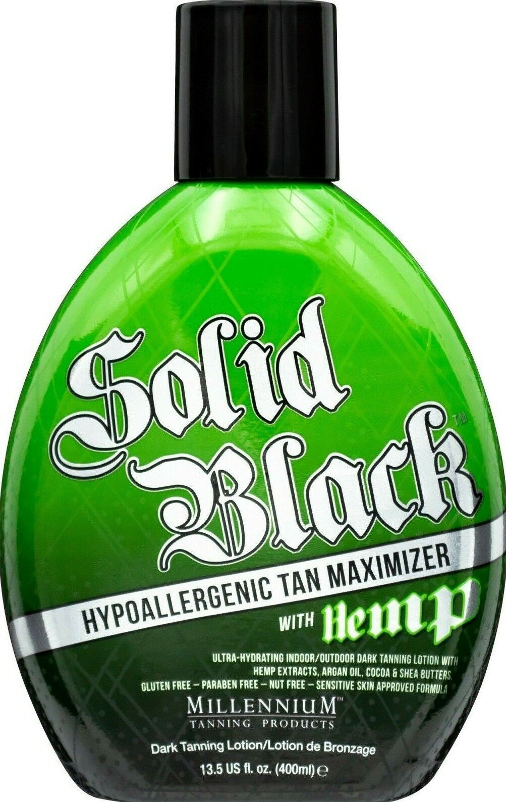 Hypoallergenic Tan Maximizer with Hemp - 13.5 oz Tanning Lotion