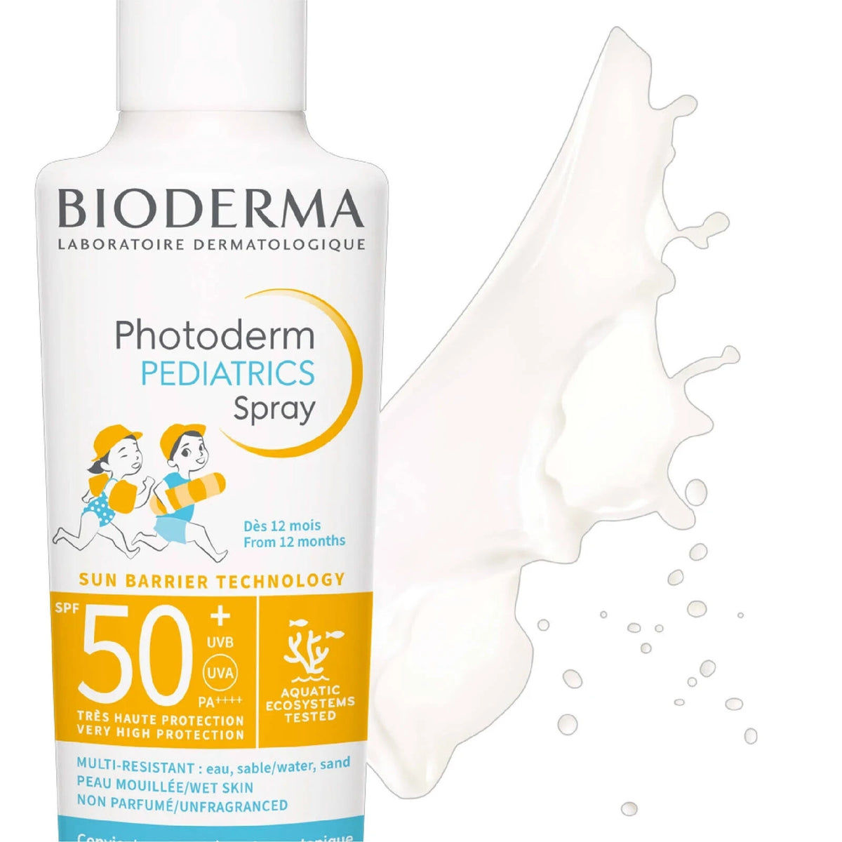 Children's SPF50+ Sunscreen Spray - Broad Spectrum Water-Resistant, 200ml
