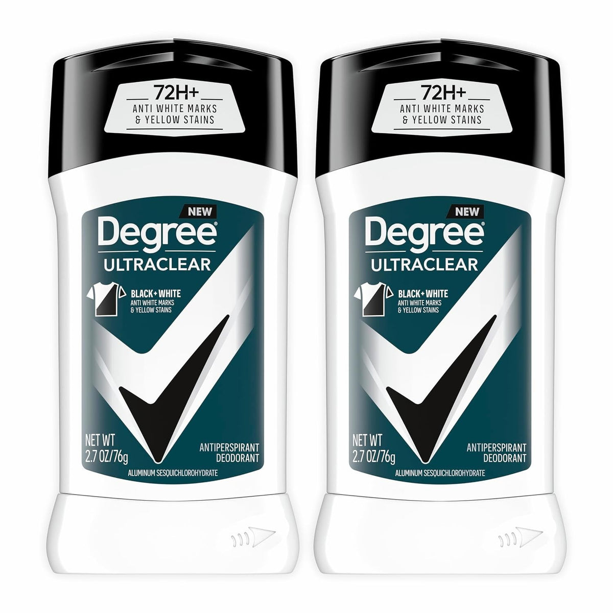 Men's UltraClear Antiperspirant Deodorant 2 Pack - Stain-Free, 72-Hour Protection