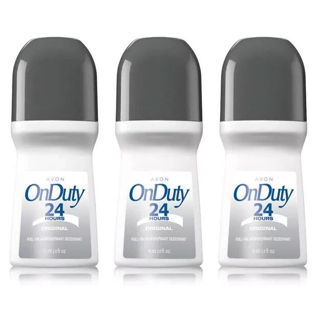 Avon On Duty 24H Original Roll-On Antiperspirant Deodorant 2.6 oz