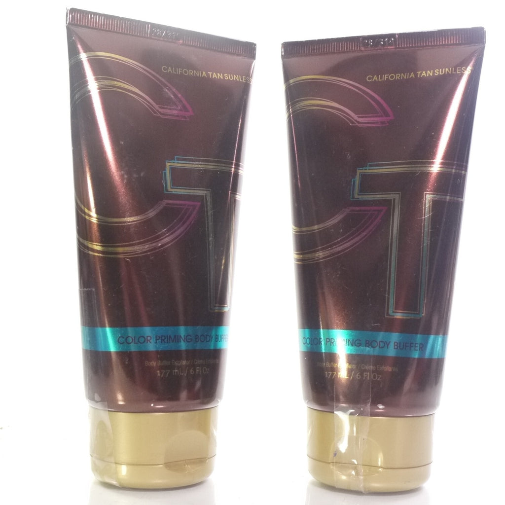 Sunless Tanning Primer & Exfoliating Body Buffer - 6 Fl Oz (Set of 2)