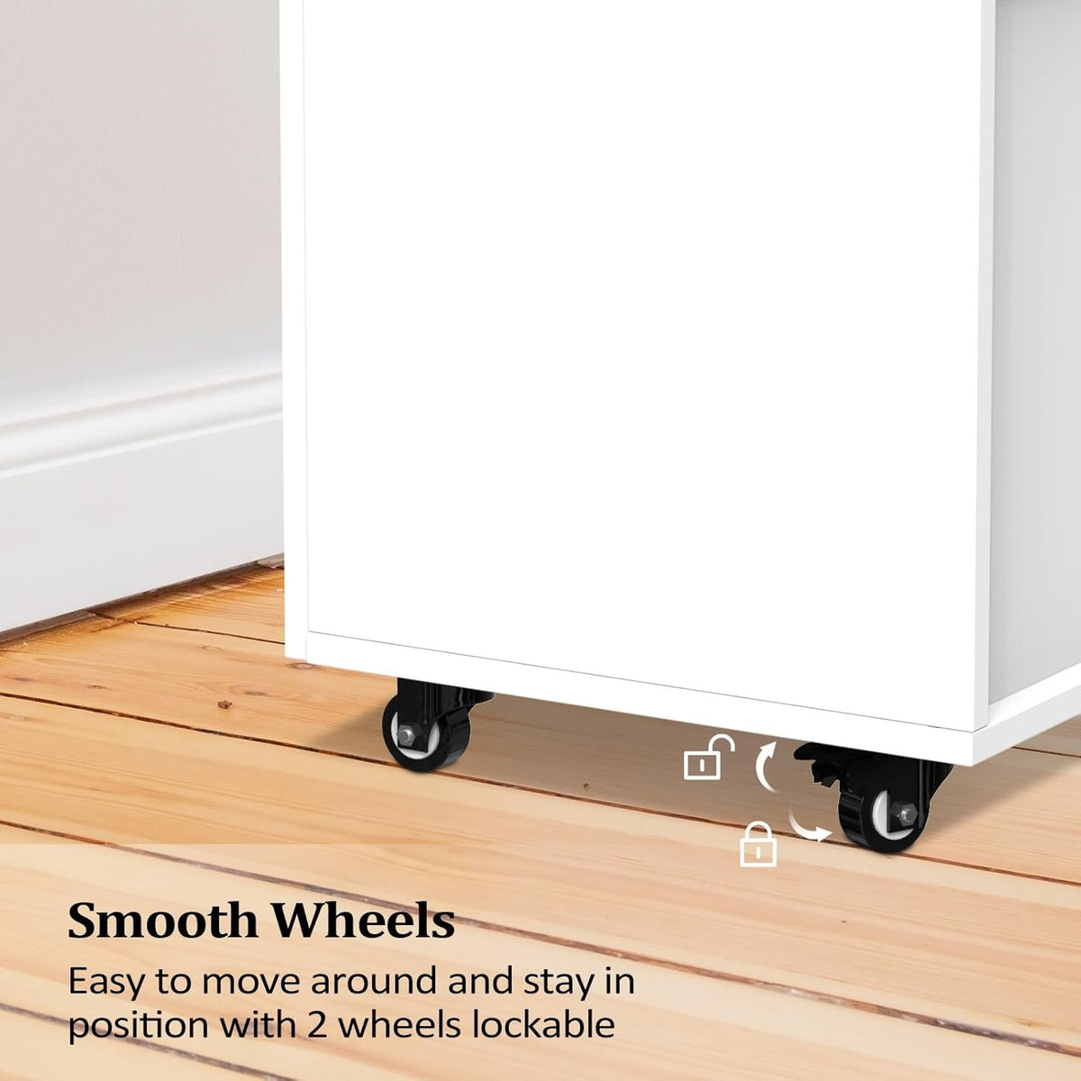 Salon Trolley Storage Cart with Drawers and Adjustable Shelf for Hair Stylist