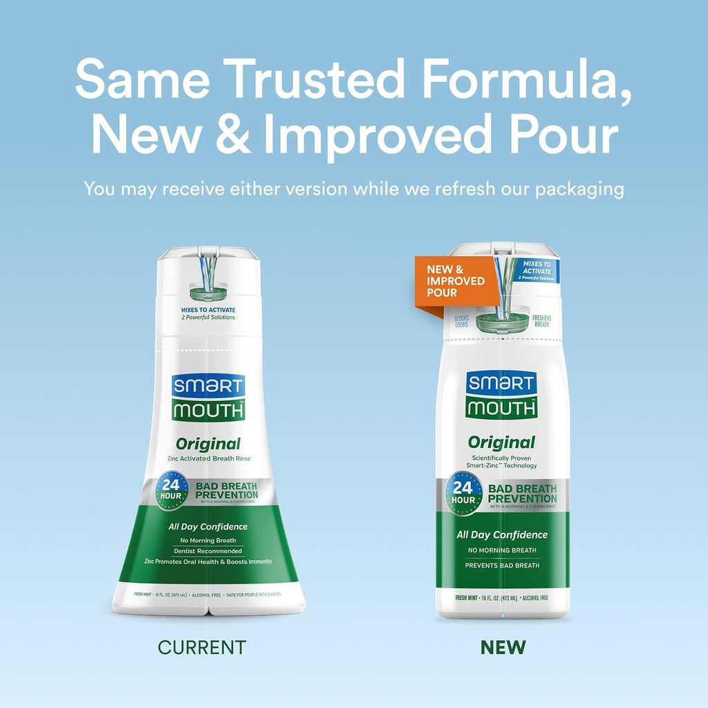 Mouth Sore & Clinical Mouthwash Bundle - 16 Fl Oz Each | Oral Care