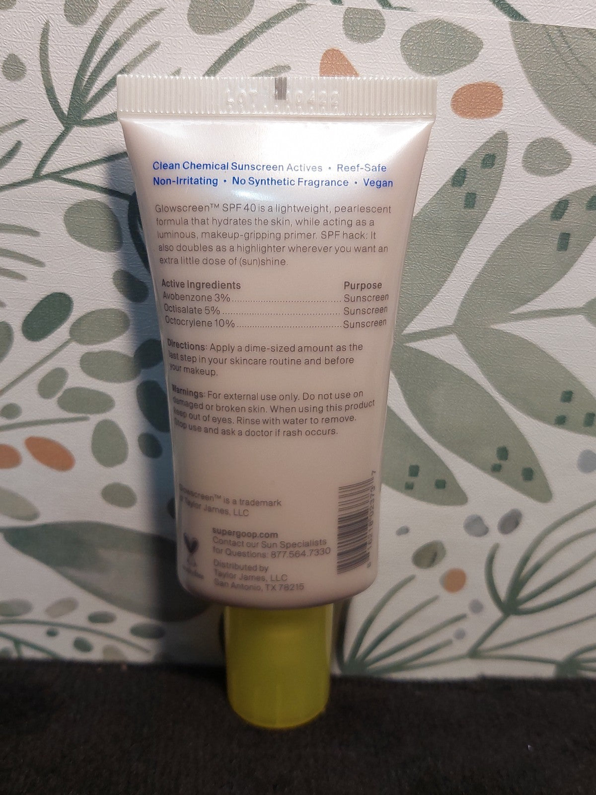 Supergoop Glow Screen SPF 40 Broad Spectrum Sunscreen 1.7 oz - No Box