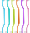6 Pcs Small Head Orthodontic Interdental & Toothbrush Set for Deep Cleaning