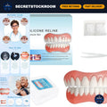 Moldable Silicone Denture Set - Comfortable Fake Teeth & Veneers