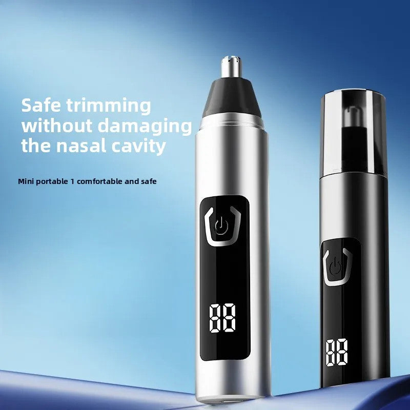 Rechargeable Unisex Nose Hair Trimmer with Removable Knife Head