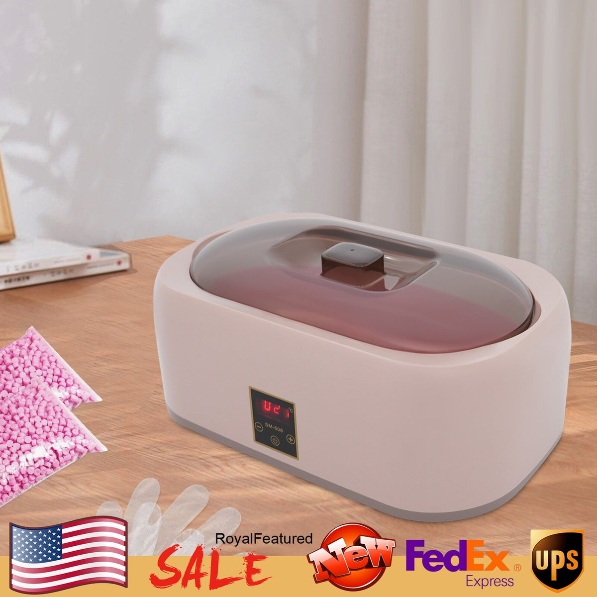 Electric Wax Heater for Hand and Foot Spa - Deep Skin Moisturizing Machine