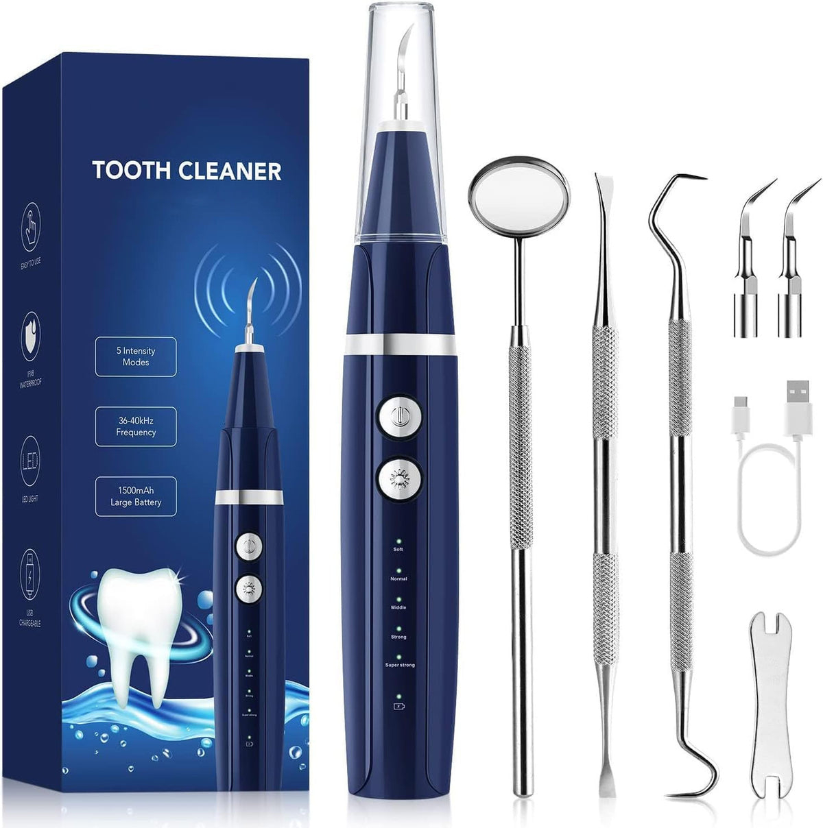 Plaque & Tartar Remover for Teeth - Dental Calculus Removal Tool