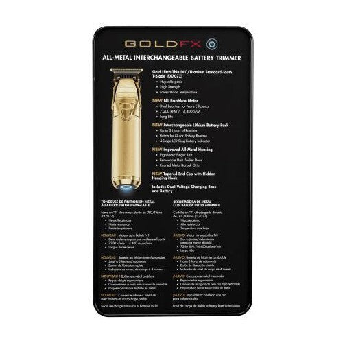 Cordless Hair Trimmer for Grooming and Fading - FXONE FX799G