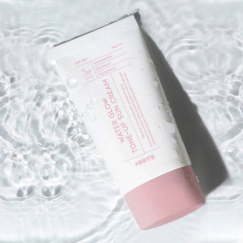 #OOTD Water Glow Tone-Up Sun Cream SPF 50+ - Mineral Sunscreen with Pink Tint, 50ml