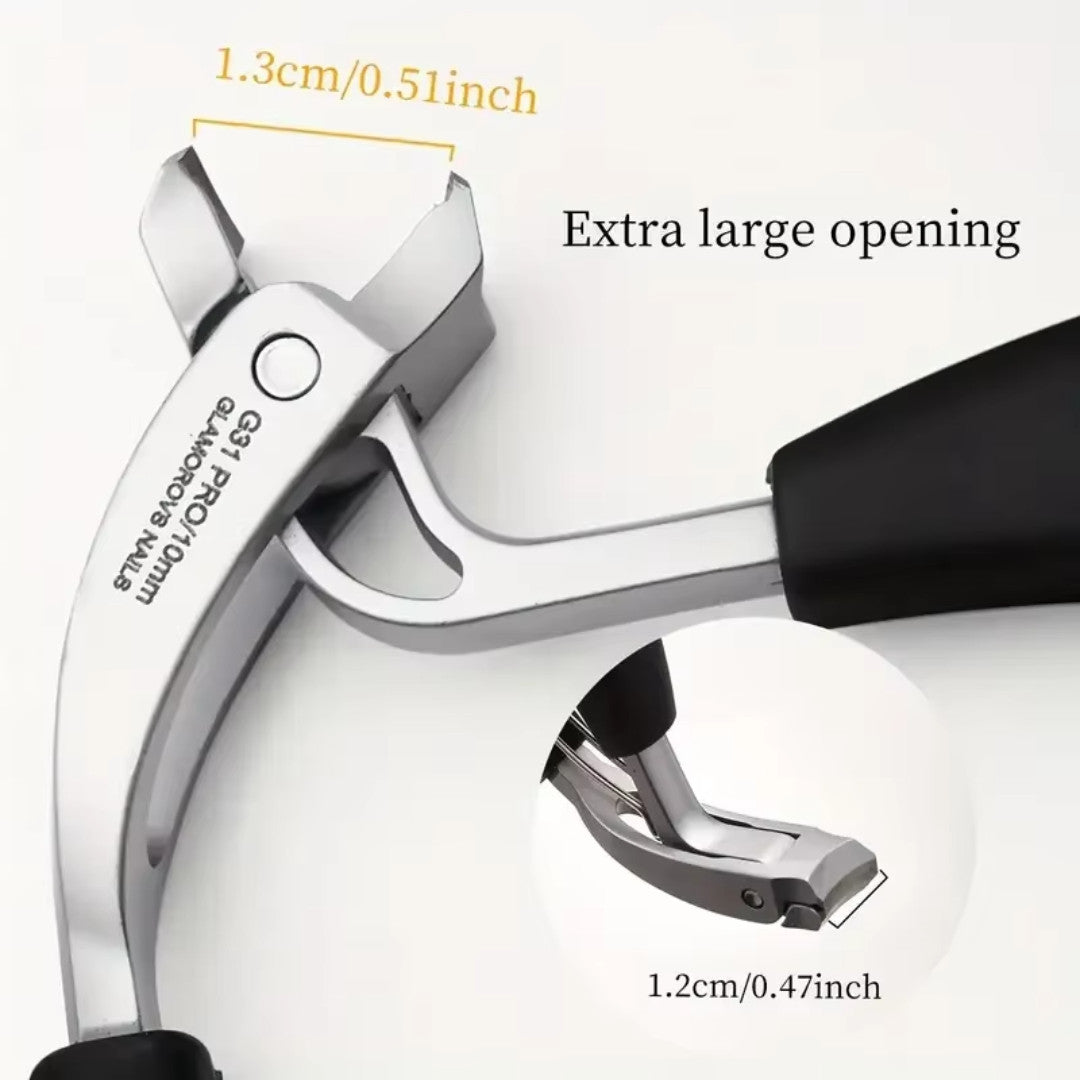 Heavy-Duty Extra Large Toe Nail Clippers for Thick Nails, Stainless Steel