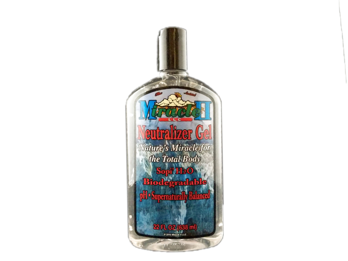 Neutralizer Gel and Toner for Skin Care and Wound Healing - 1 Gallon, 22 oz, 8 oz Variants