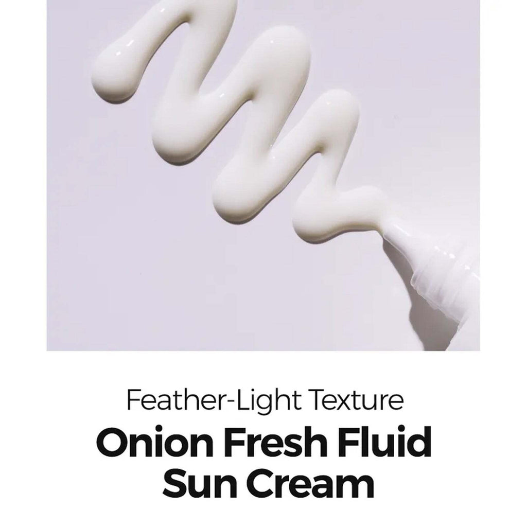 ISNTREE Onion SPF 50+ PA++++ Sun Cream - Lightweight UV Protection & Blemish Care