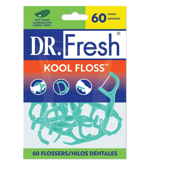 Dental Floss Picks Mint Waxed 120 Count - Easy Grip for Daily Oral Care