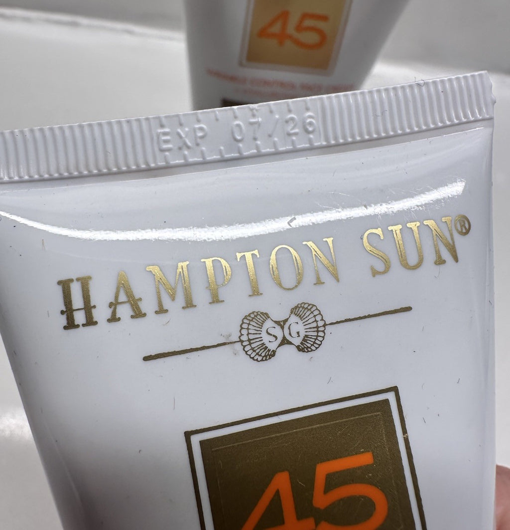 Hampton Sun SPF 45 Wrinkle Control Tinted Face Cream - 2 Pack, 2 oz