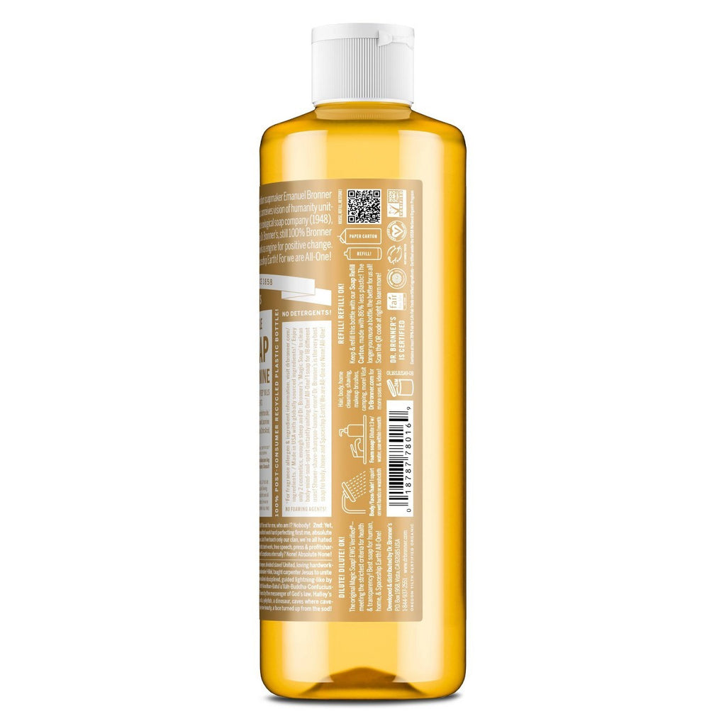 Dr. Bronner's Castile Liquid Body Wash Sandalwood Jasmine 2 Pack