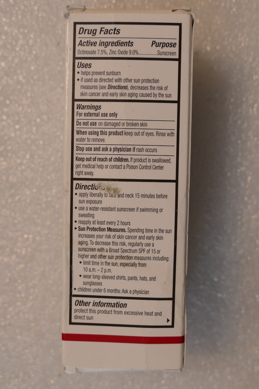 Broad-Spectrum SPF 40 Daily Facial Sunscreen 1.7oz - Hydrating, Water-Resistant