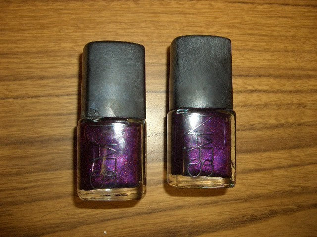 Purple Rain Nail Polish Set - Deep Jewel-Toned Purple, 0.5 oz x 2