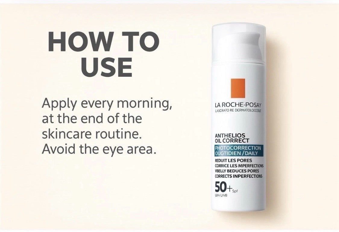 SPF50+ Oil-Free Daily Gel-Cream Sunscreen for Oily Skin 50ml