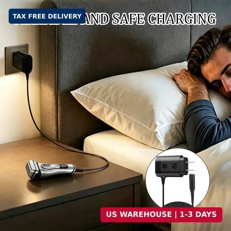 12V Braun Shaver Charger Power Adapter for Series 1-9 Electric Razors