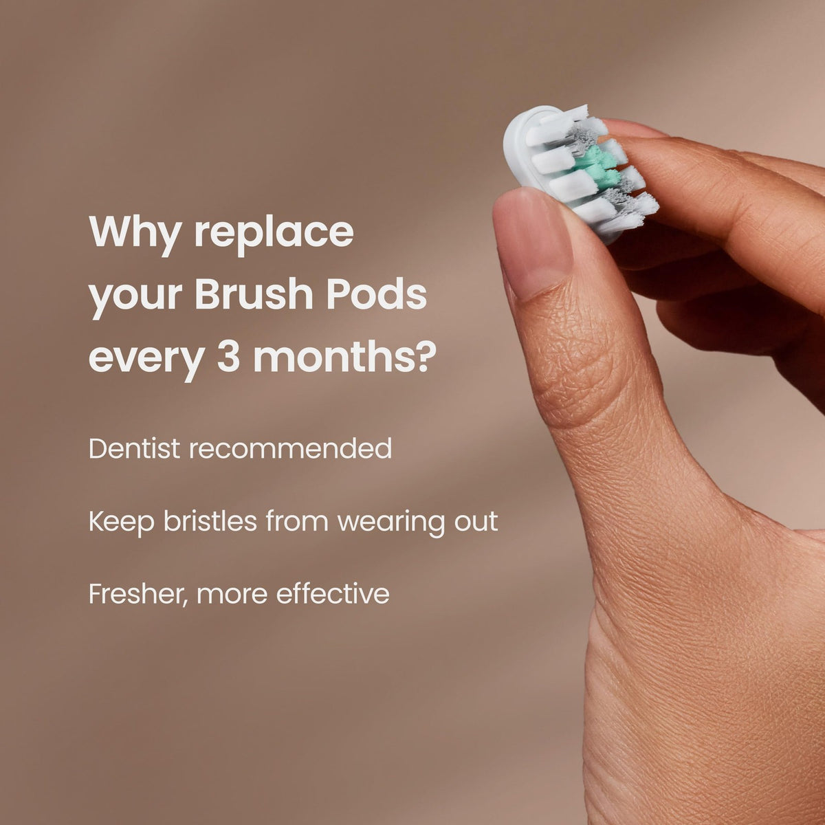 Replacement Toothbrush Heads for Quip Ultra & Ultra Lite - 4 Pack