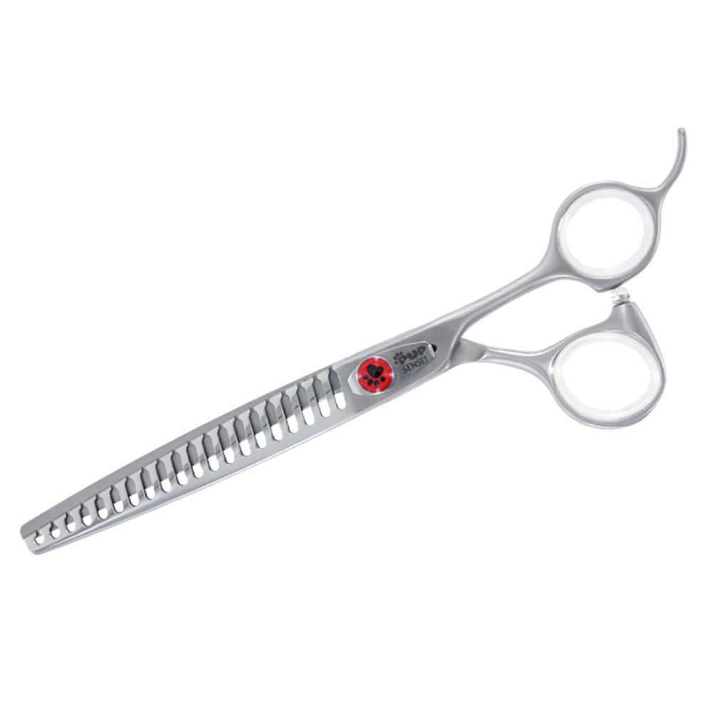 7-Inch Hair Cutting Shears with Chunking Tooth and Leaf Spring Tension