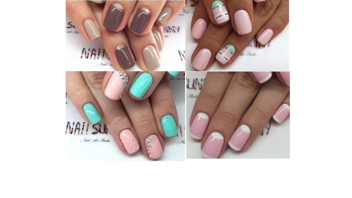 Professional Nail Polish Set - Zoya 6 Shades for Salon & Personal Use