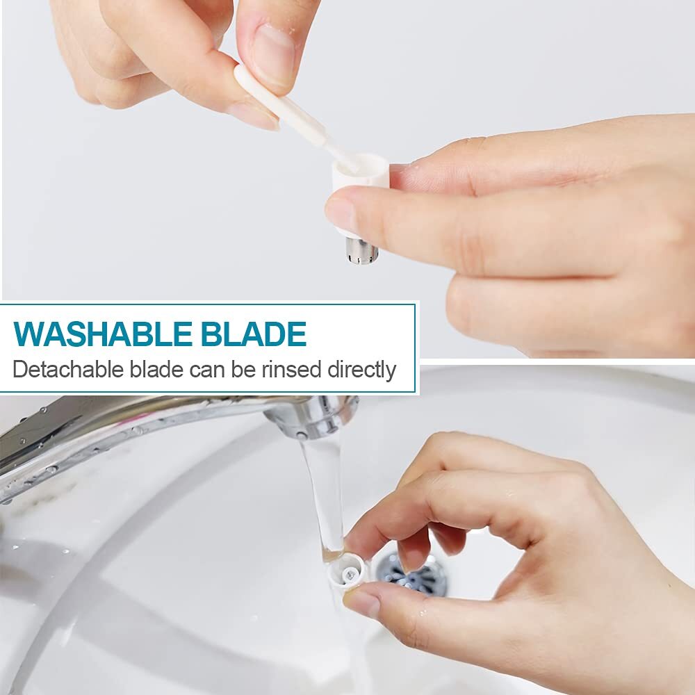 All-in-One Facial, Eyebrow, Nose & Ear Hair Trimmer for Men & Women