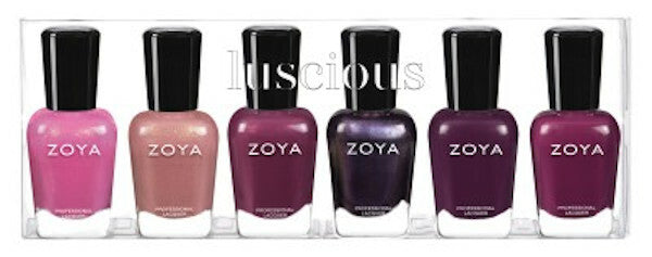Nail Polish Collection with Wide Brushes - Fall 2020 Luscious Set