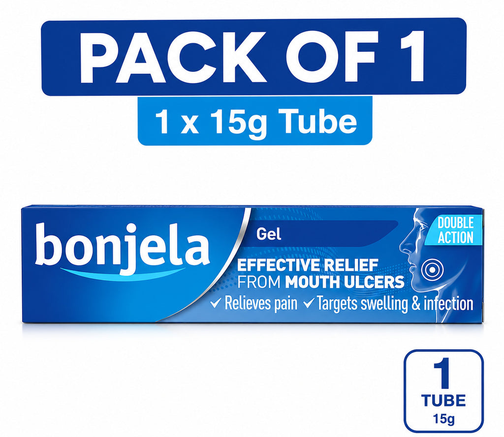 Mouth Ulcer Gel for Adults 15g - Fast Pain Relief & Soothing Oral Care