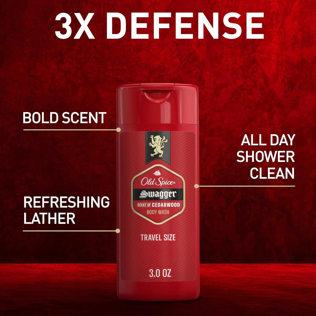 Men's Refreshing Body Wash 3X Defense - Long-Lasting Shower Fresh
