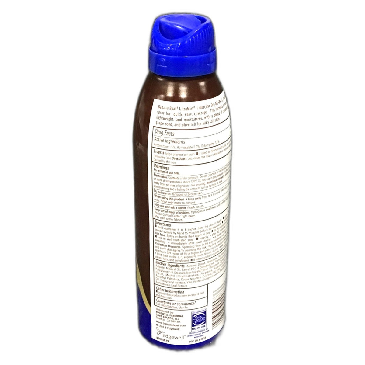 SPF 15 Tanning Dry Oil Spray - Lightweight Sun Protection & Natural Tan