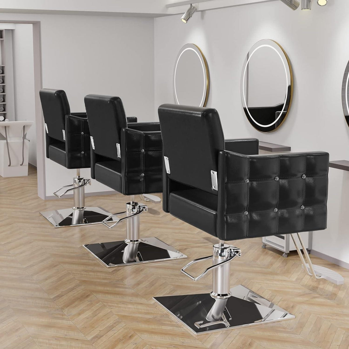 Heavy Duty Hydraulic Barber Chair for Salon and Barbershop