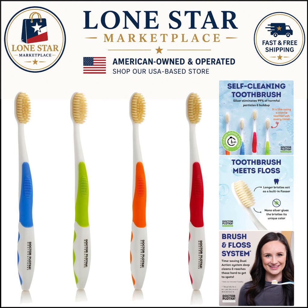 Soft Gentle Toothbrush for Sensitive Gums - Effective Plaque Removal