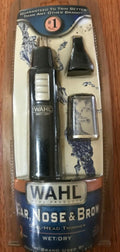Wahl Ear, Nose & Brow Battery Trimmer - Cordless Dual Head Grooming Tool