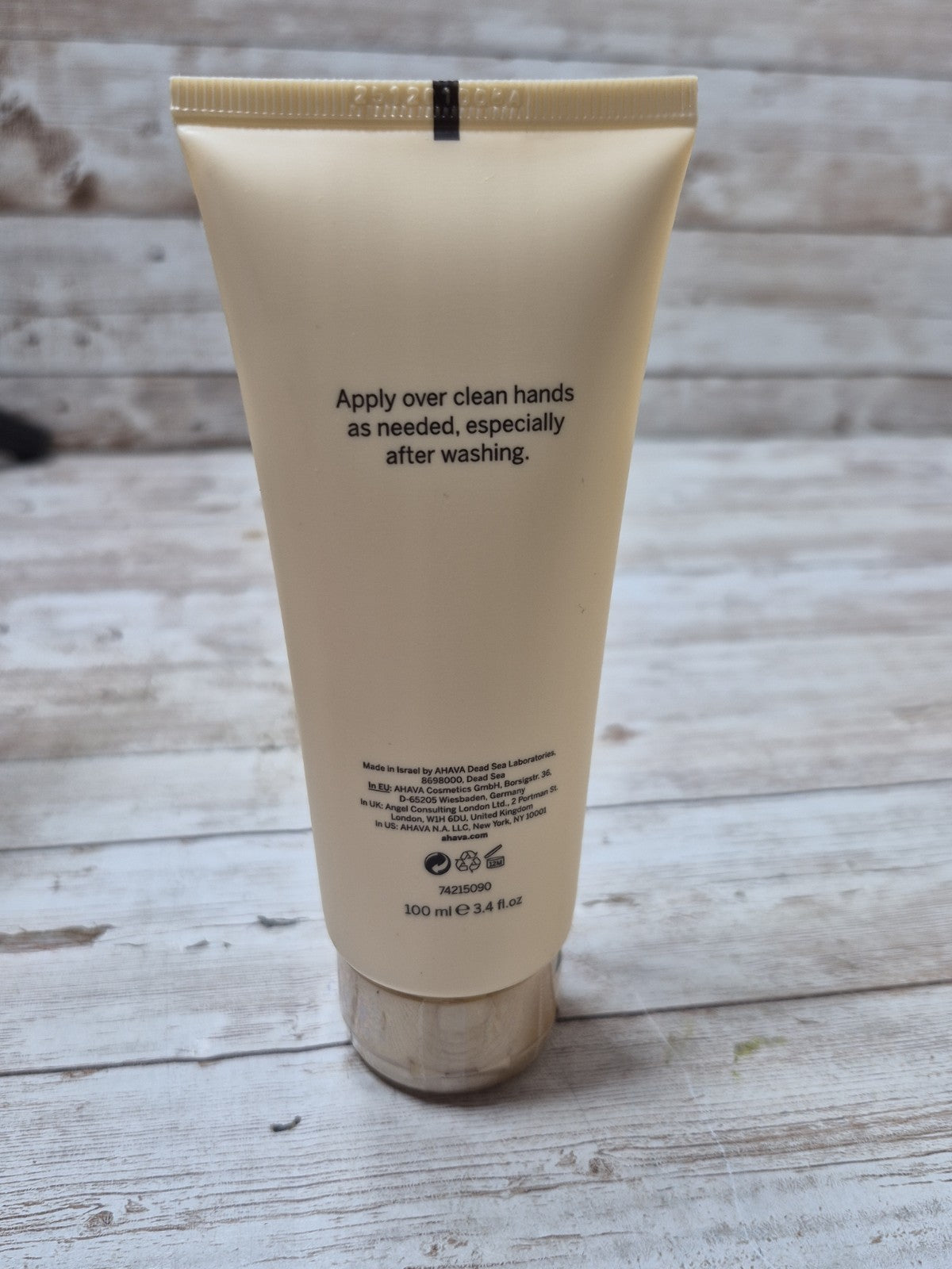 AHAVA Mineral Hand Cream Hydration 100ml - Damaged Box