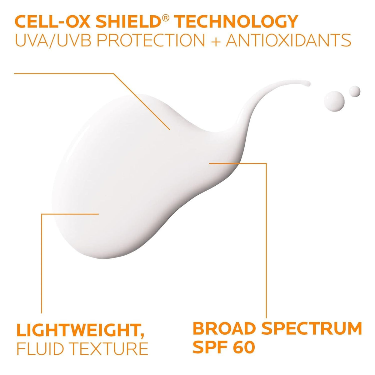 SPF 60 Lightweight Sunscreen, Oil-Free, Travel Size 1.7 Fl Oz