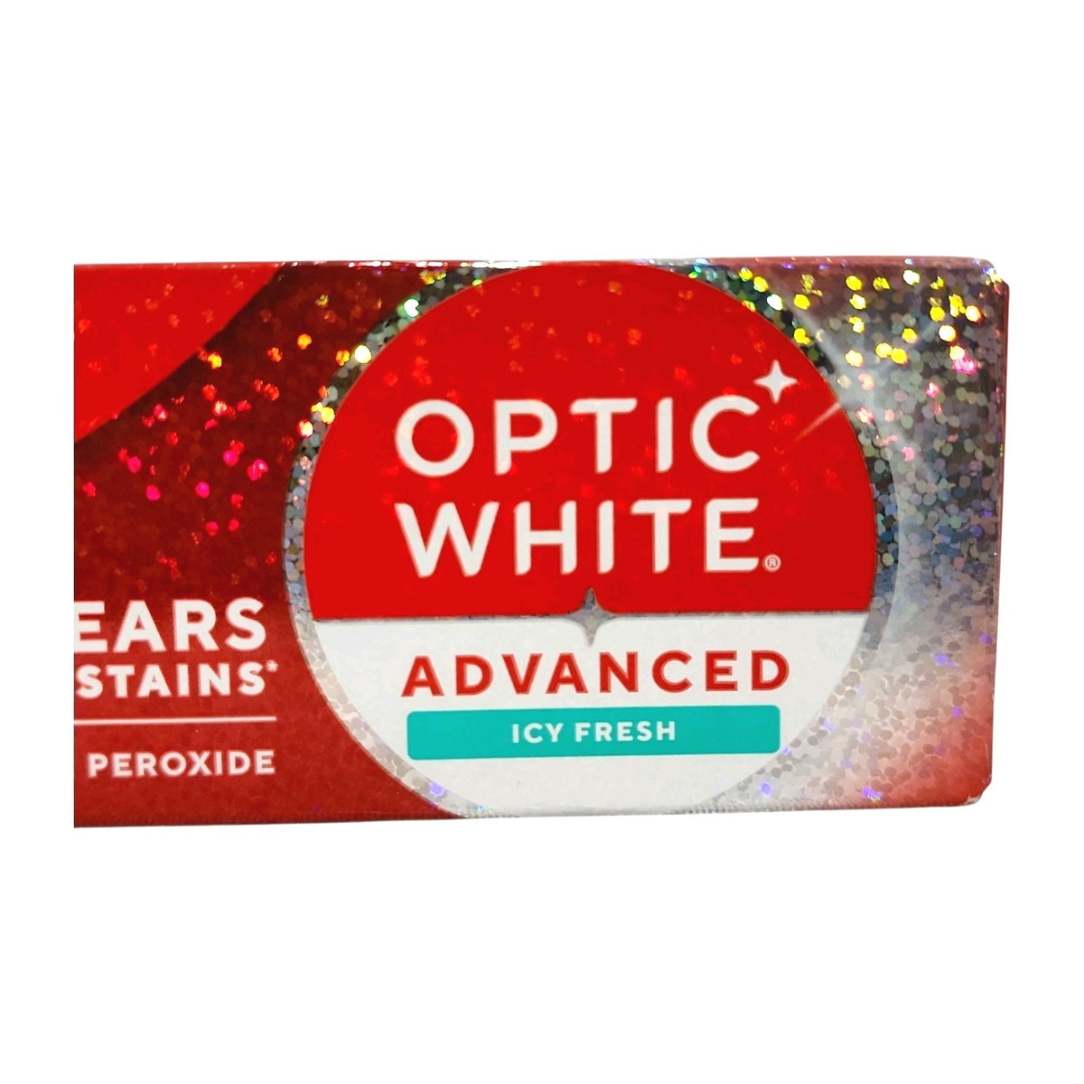 6 Pack Colgate Optic White Advanced ICY FRESH Toothpaste with Hydrogen Peroxide
