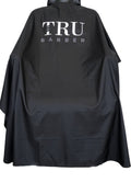 Professional Hair Cutting Cape with Snap Closure 50x58 Inch Waterproof Black White