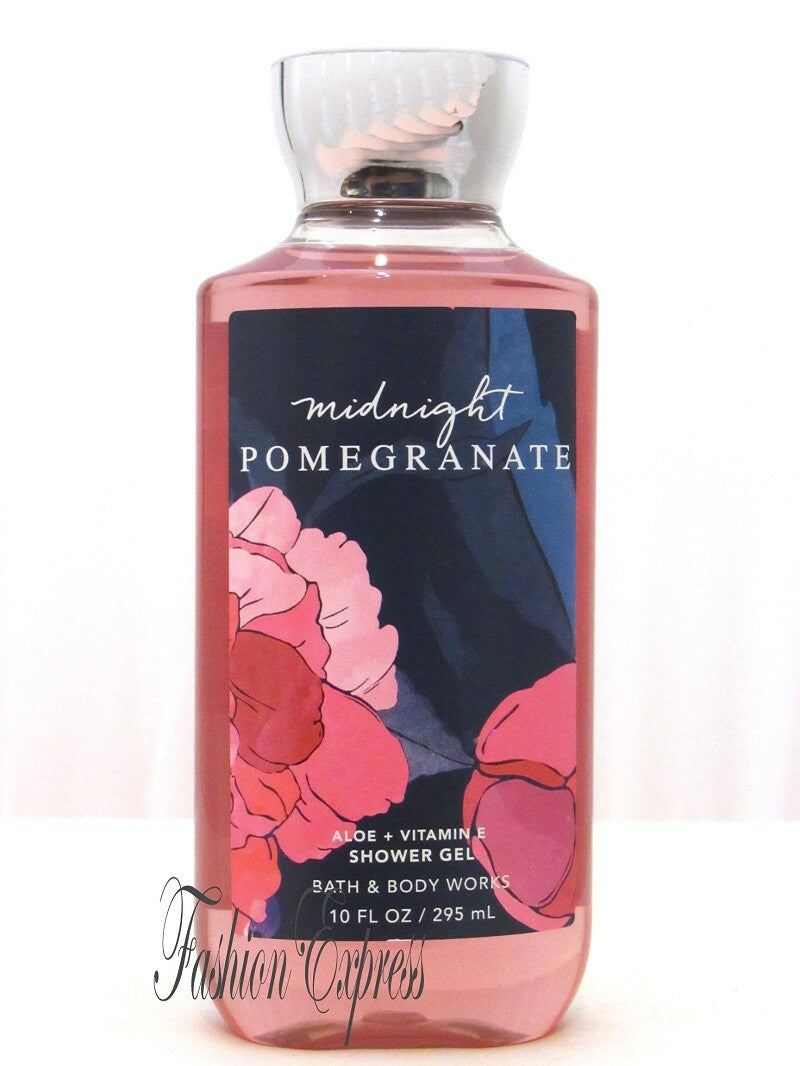 Bath & Body Works Midnight Pomegranate Shower Gel - 10 Fl Oz