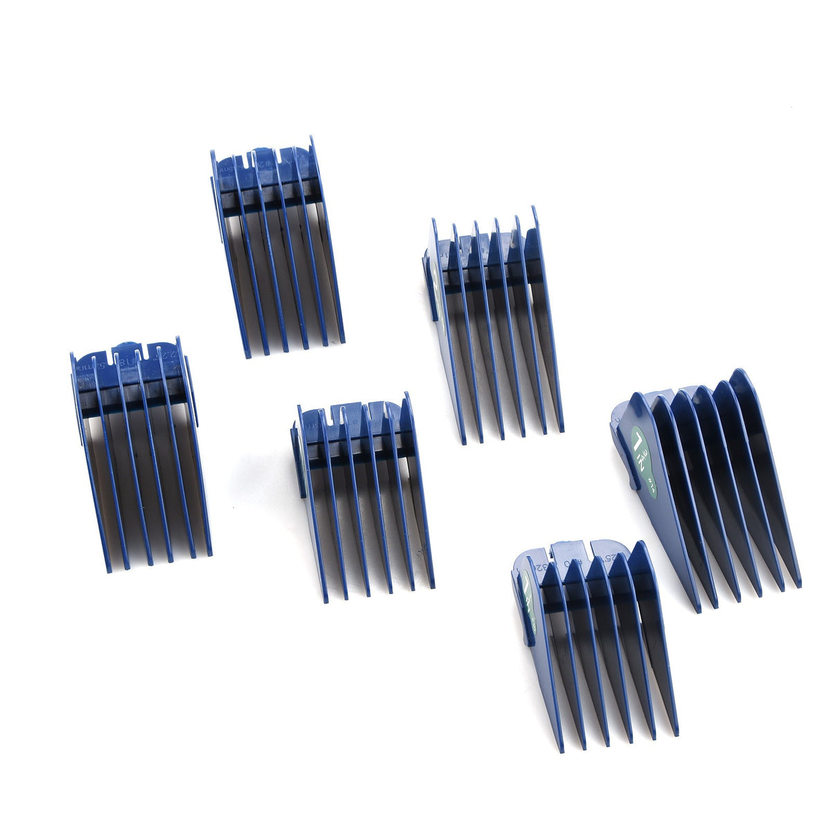 Universal Clipper Guide Comb Set - 6 Sizes for Hair & Beard Trimmers